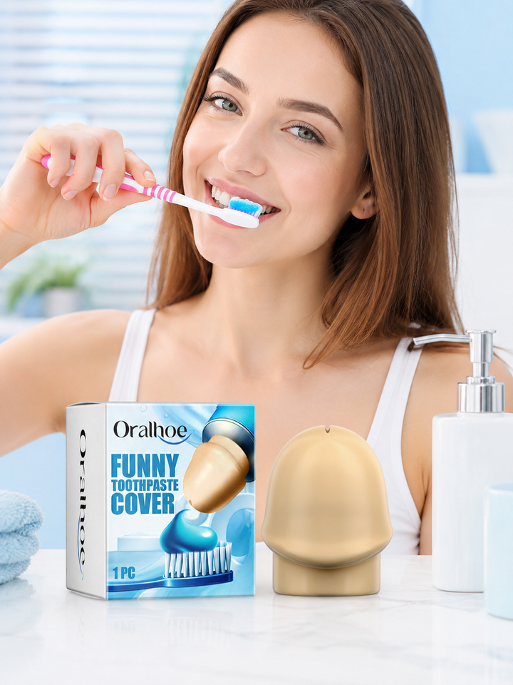Fun Character-Shaped Toothpaste Cap — Mess-Free Portion