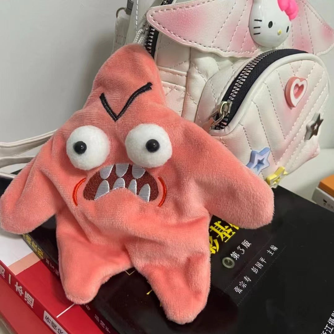 Plush Keychain Pendant for Playful Bag Personality