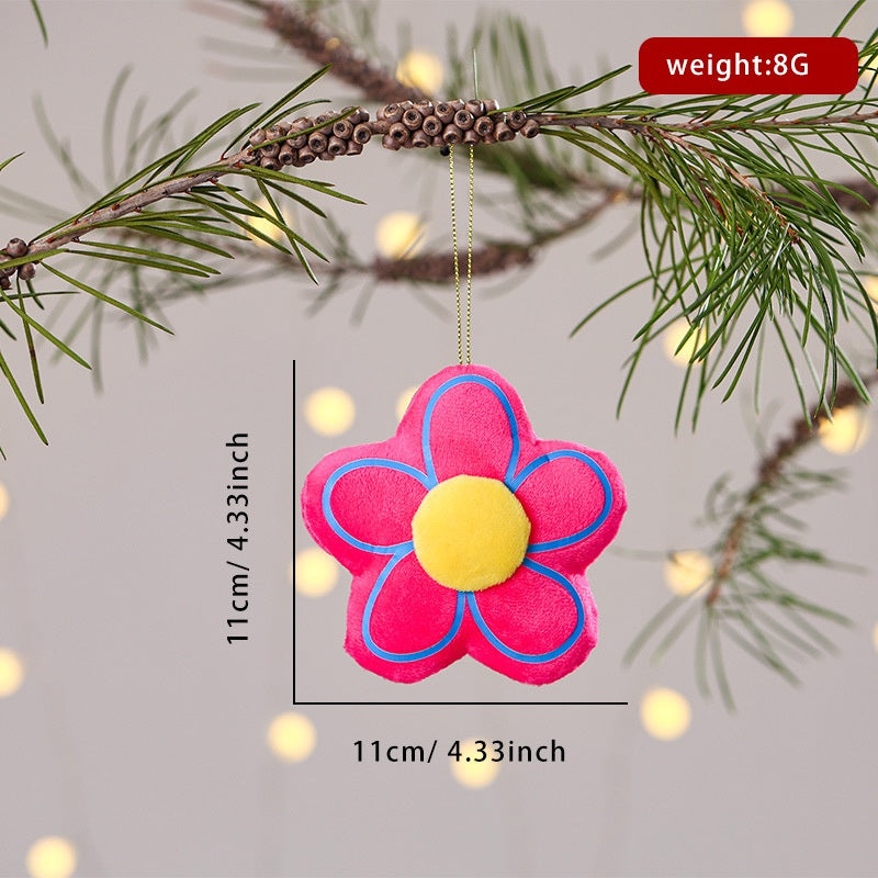Fuzzy Christmas Ornaments for Cheerful Holiday Decor
