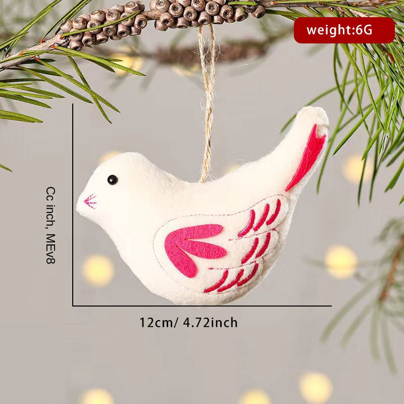 Fuzzy Christmas Ornaments for Cheerful Holiday Decor
