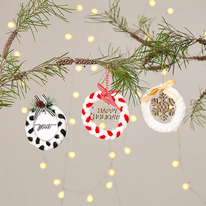 Fuzzy Christmas Ornaments for Cheerful Holiday Decor