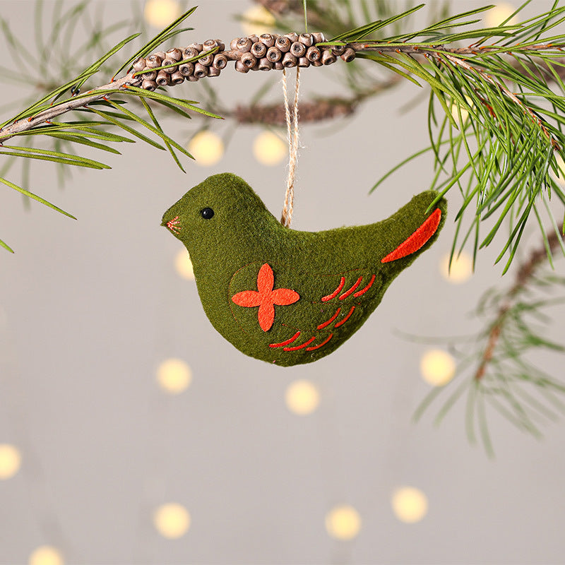 Fuzzy Christmas Ornaments for Cheerful Holiday Decor