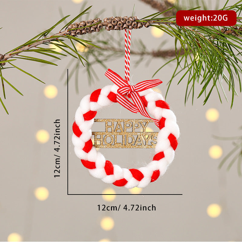 Fuzzy Christmas Ornaments for Cheerful Holiday Decor