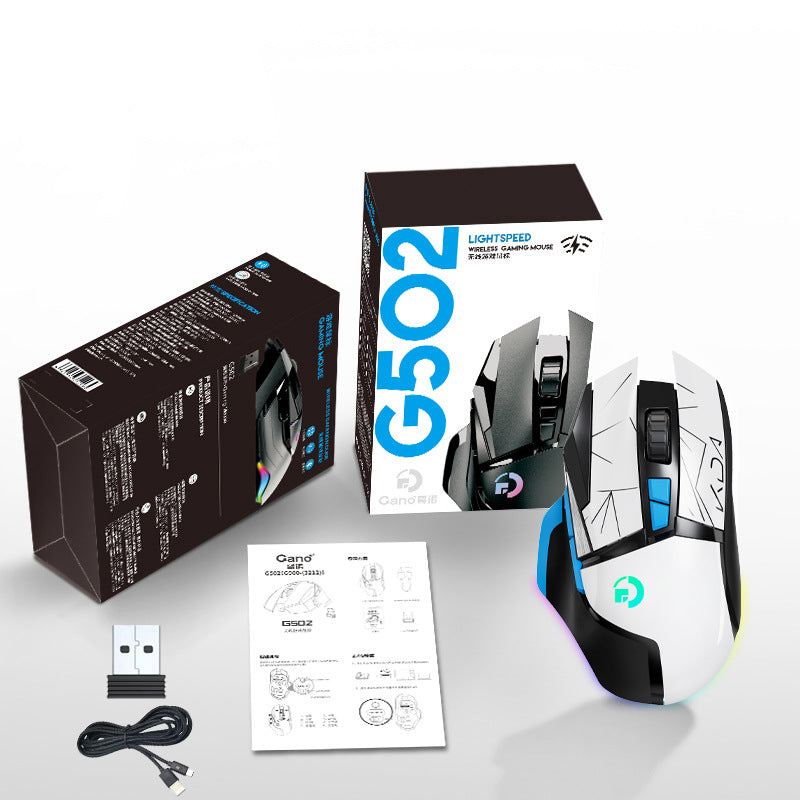 Wireless RGB Gaming Mouse with 2.4G Receiver and Wired Mode