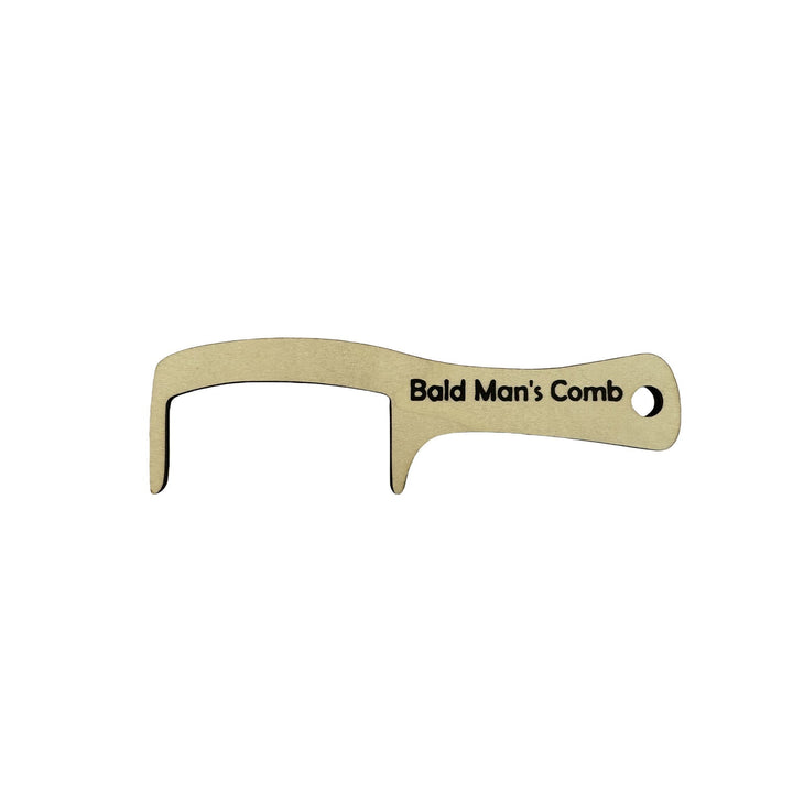 Bald Man Comb & Brush Gift Set, Funny Grooming Gift