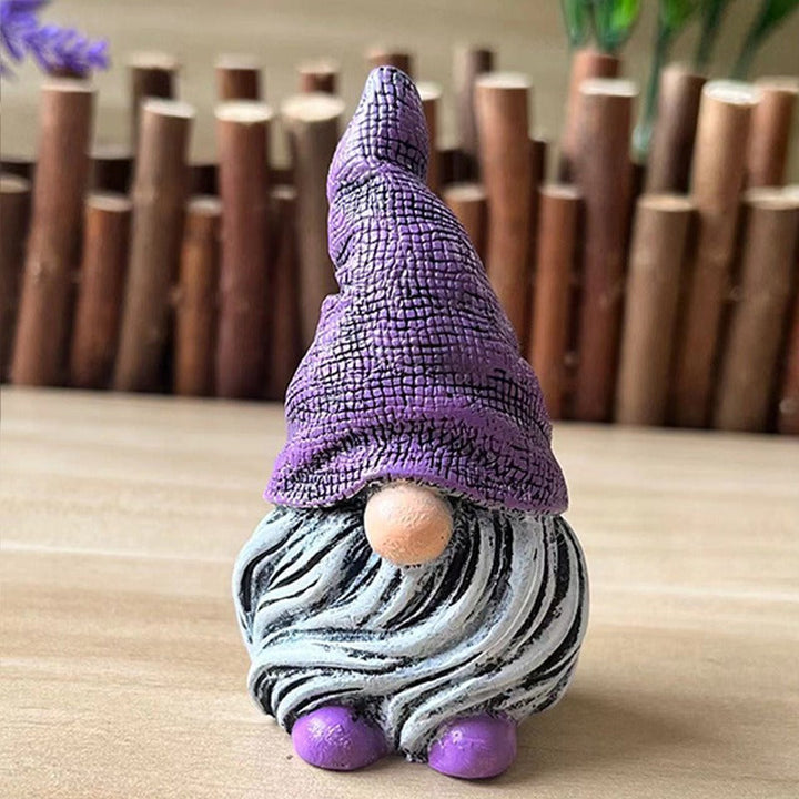 Garden Gnome Sculpture Decor for Colorful Displays