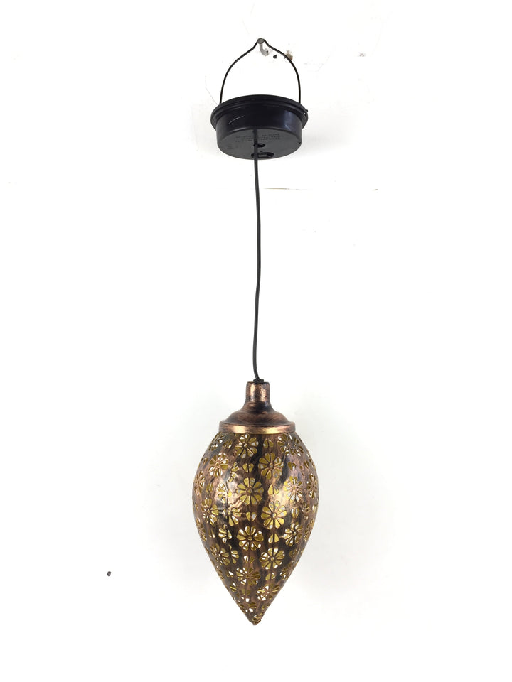 Solar Moroccan Garden Chandelier Light, Waterproof Lantern