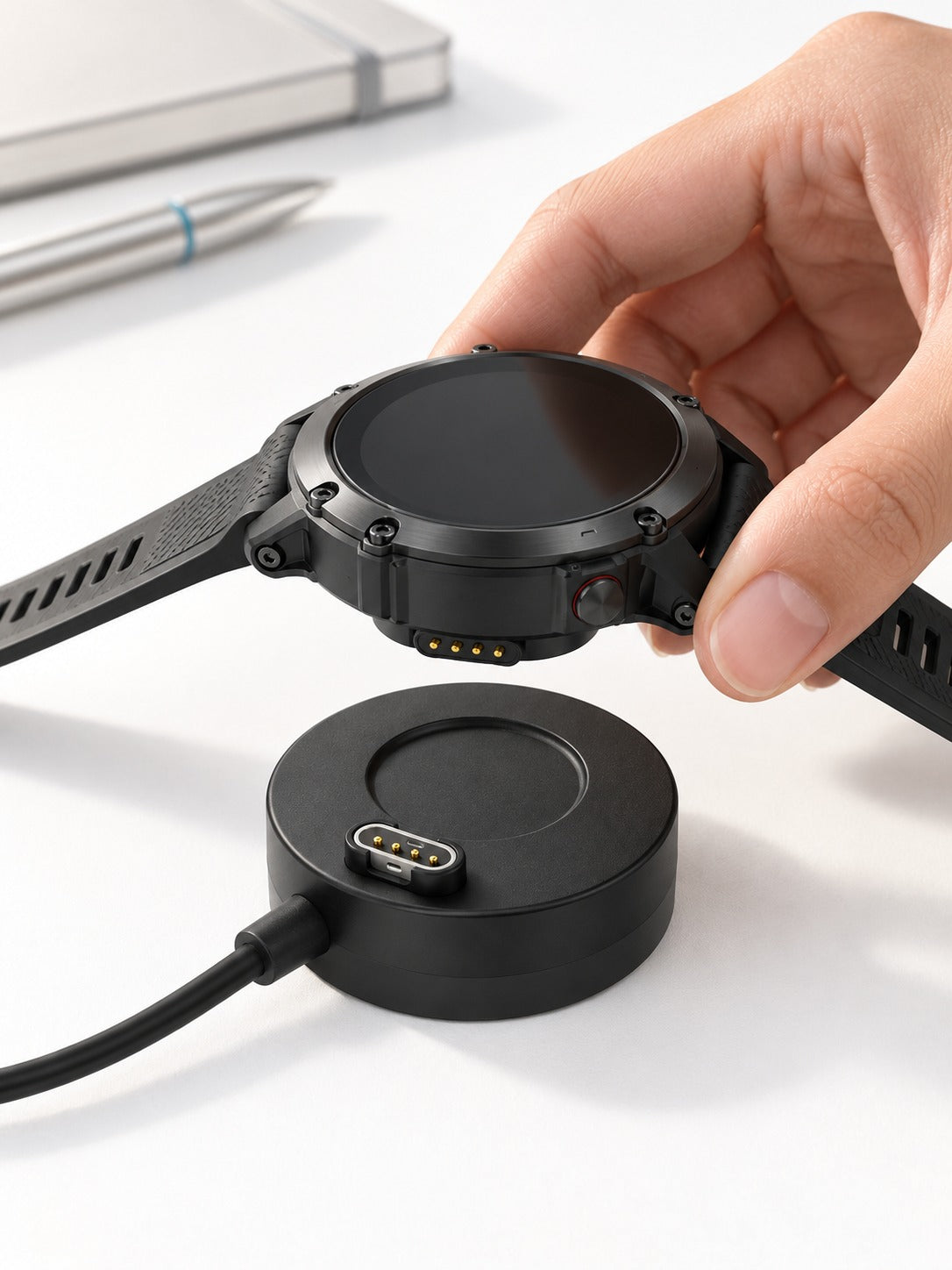 Garmin Watch Charger Dock: Replacement USB Charging Cable