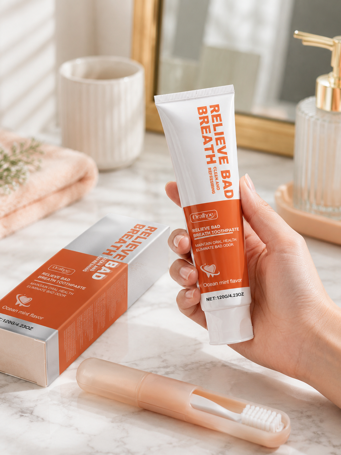 Gentle Clean Toothpaste – Ocean Mint Freshness & Whiter Teeth