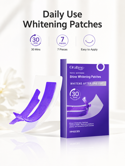 Gentle Cleaning Tooth Patches — Daily Whitening & Freshness