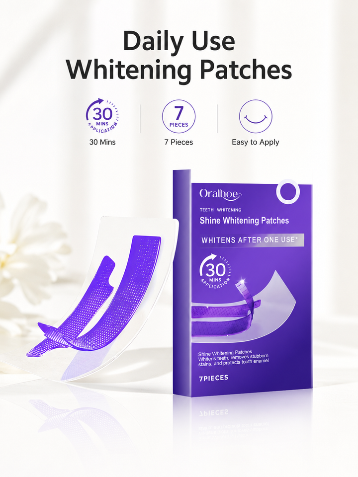 Gentle Cleaning Tooth Patches — Daily Whitening & Freshness