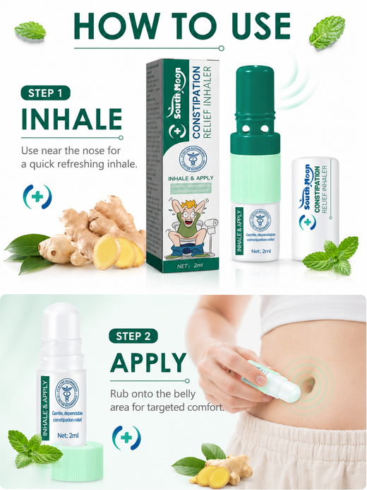 Gentle Constipation Relief Nasal Aspirator