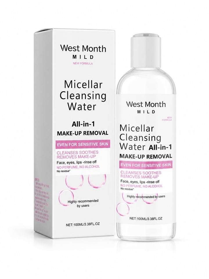 Gentle Makeup Remover for Sensitive Skin — West&Month