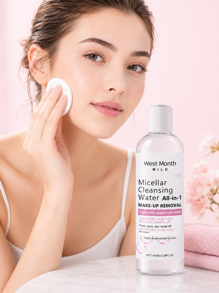 Gentle Makeup Remover for Sensitive Skin — West&Month