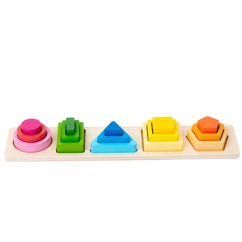 Shape Matching Toy for Screen-Free Early Learning Play