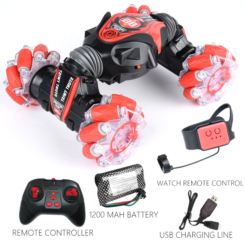 Gesture Control Stunt Car with LED Drift Wheels Toy