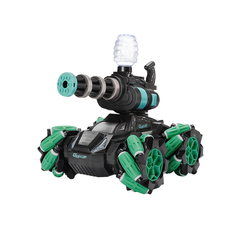 Remote Control Tank Car With Water-Bomb Spray Fun