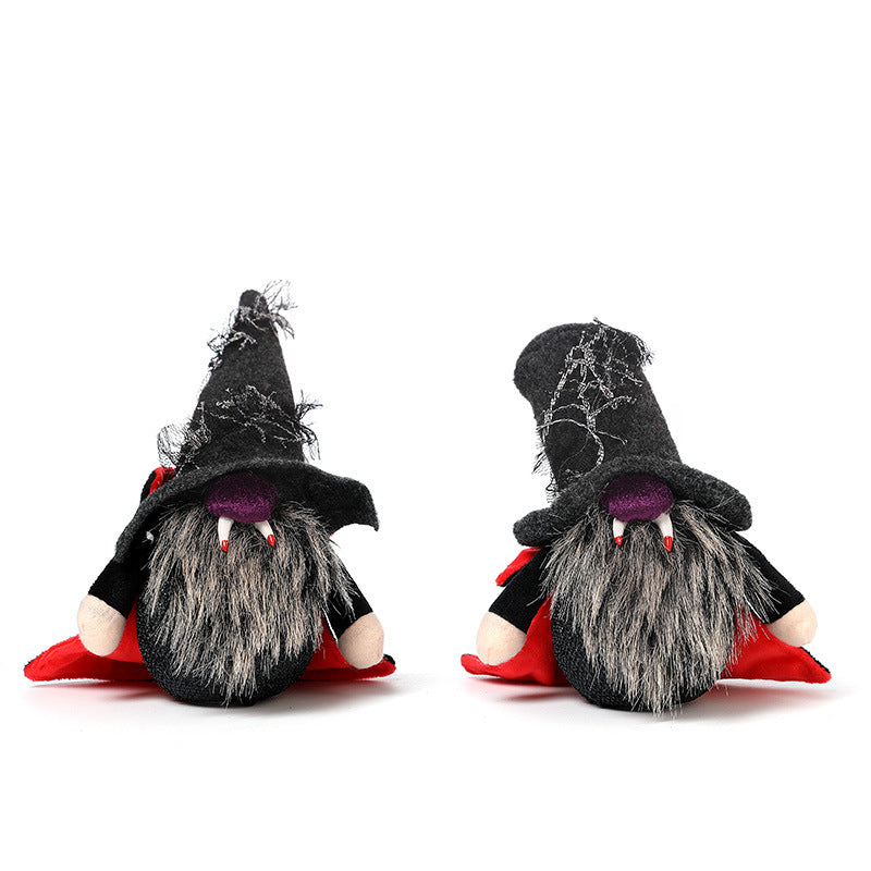 Glowing Vampire Wizard Decorations for Halloween Display