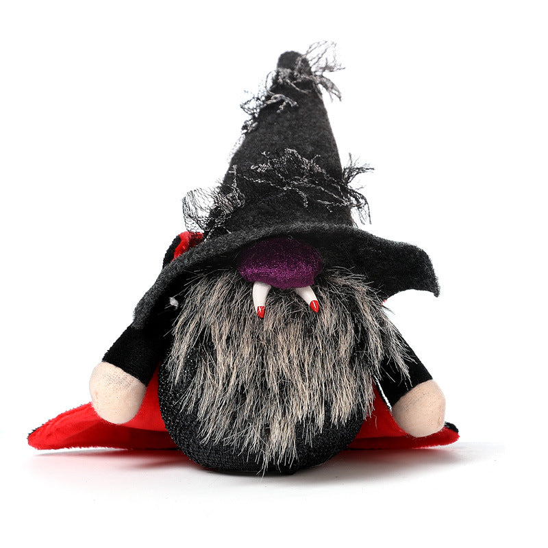 Glowing Vampire Wizard Decorations for Halloween Display