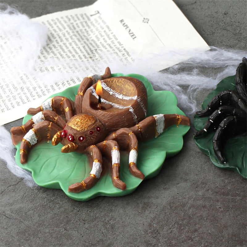Spider Candle Mold for Gothic DIY Decor and Crafts