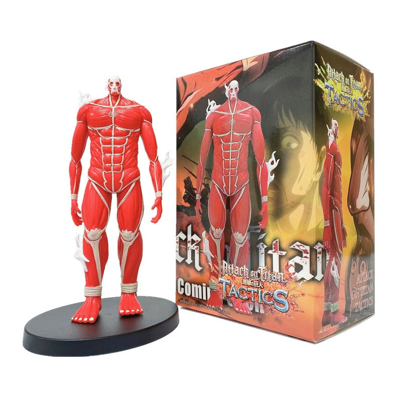 Titan Anime Figurine With Dramatic Sculpted Muscle Detail