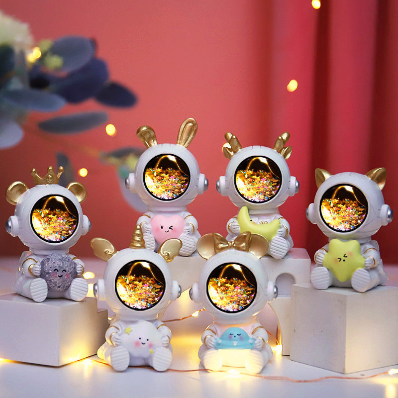 Astronaut Galaxy Light Blind Box Desk Figurine