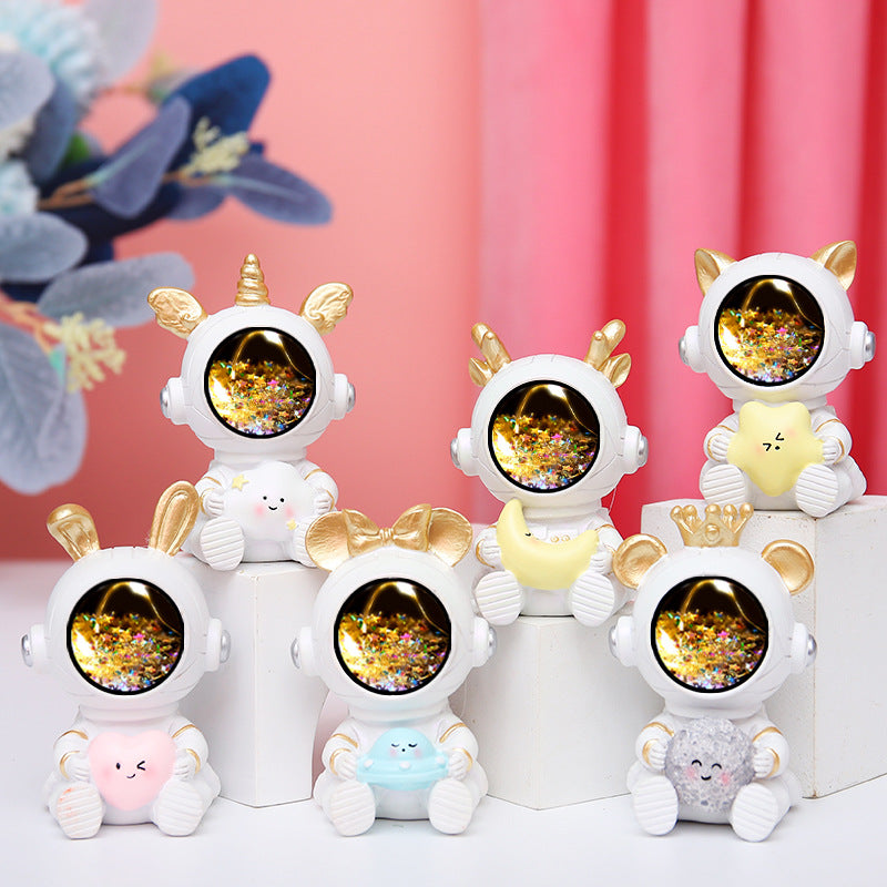 Astronaut Galaxy Light Blind Box Desk Figurine