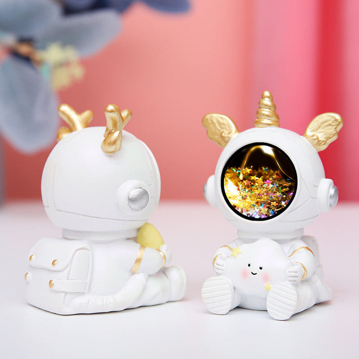 Astronaut Galaxy Light Blind Box Desk Figurine