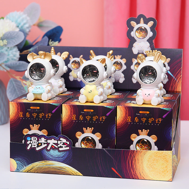 Astronaut Galaxy Light Blind Box Desk Figurine