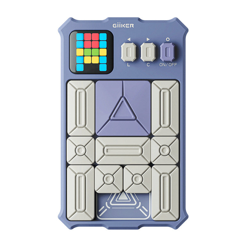 Smart Sliding Puzzle Game for Screen-Free Brain Play