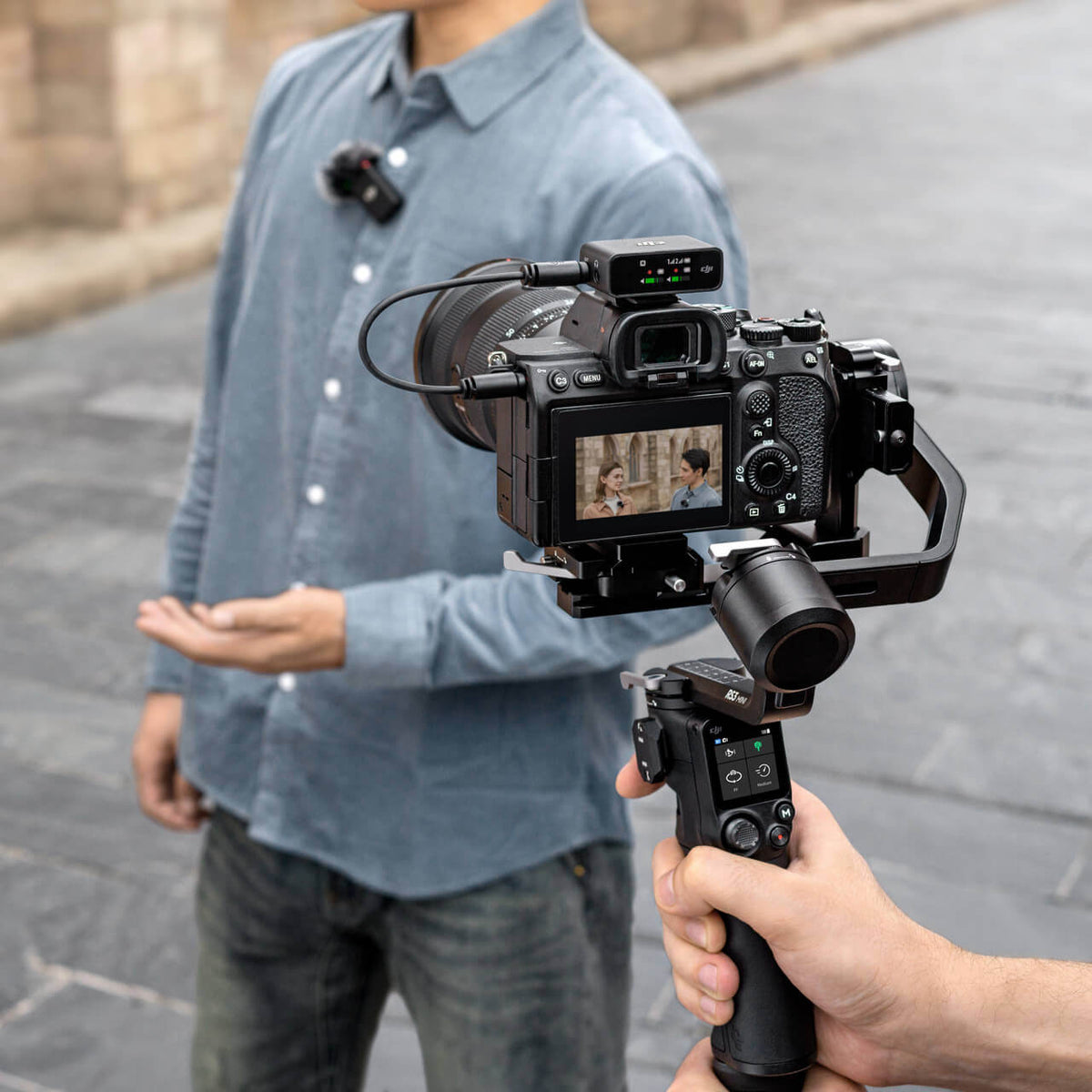 3-Axis Gimbal Stabilizer for Smooth Handheld Video Filming