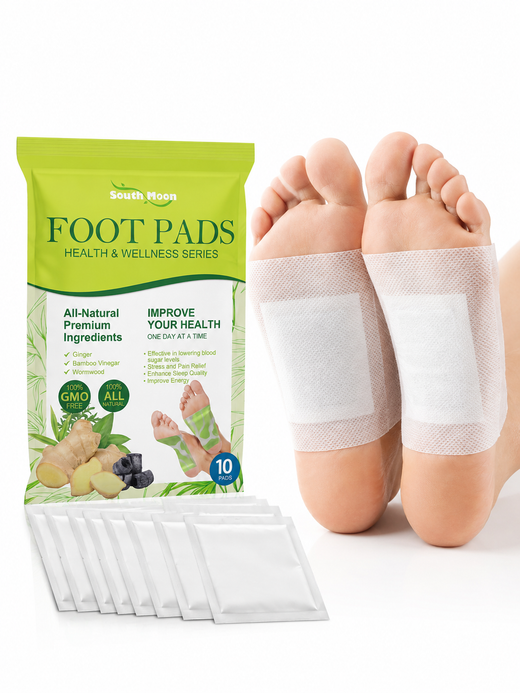 Ginger Detox Foot Pads — Lower Blood Sugar & Boost Circulation