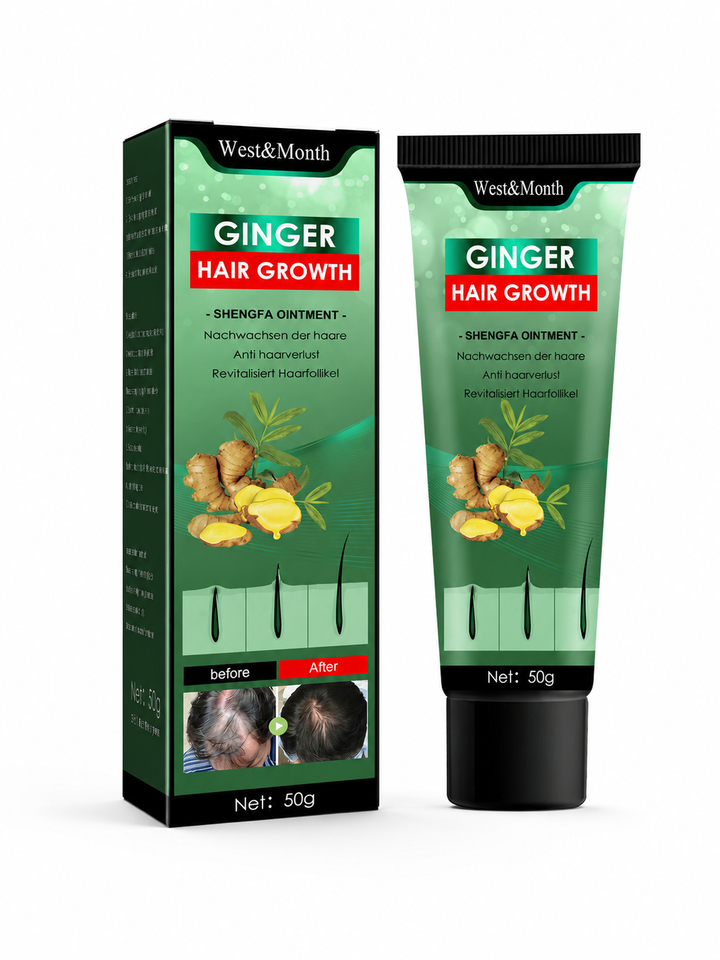 Ginger Hair Growth Ointment — Revive Thinning Hair Naturally