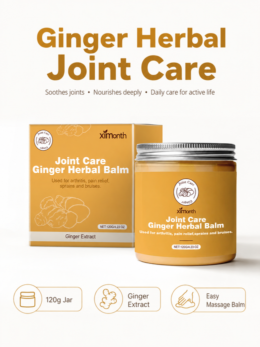Ginger Joint Cream: Natural Arthritis & Muscle Relief