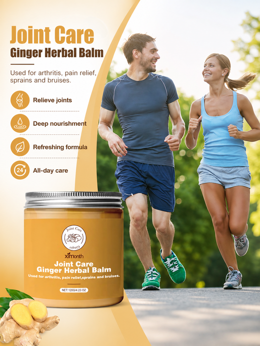 Ginger Joint Cream: Natural Arthritis & Muscle Relief