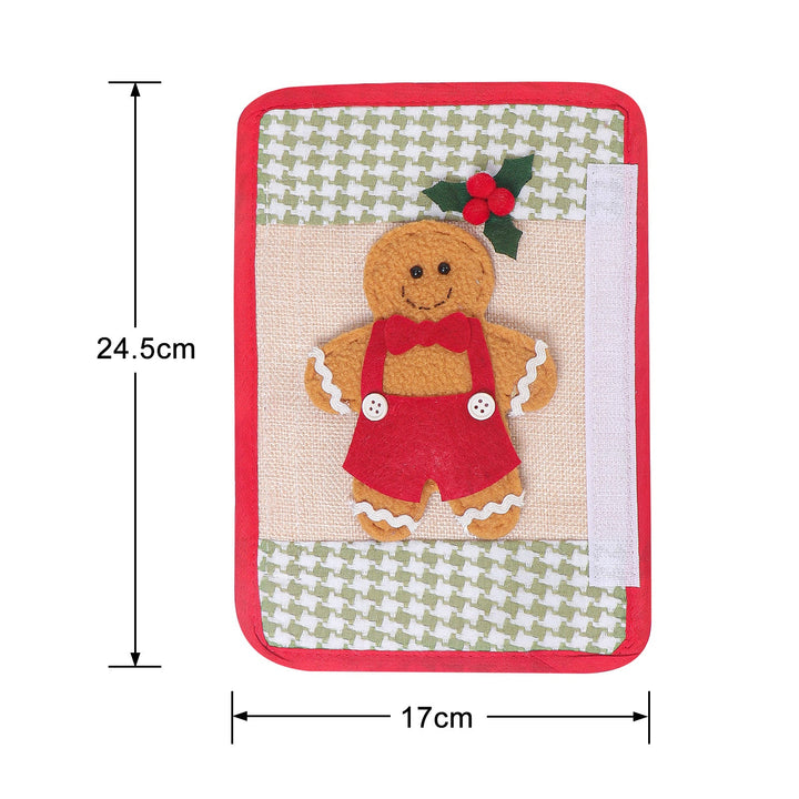 Gingerbread Handle Cover for Festive Christmas Kitchens