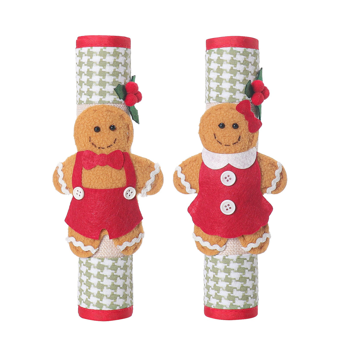 Gingerbread Handle Cover for Festive Christmas Kitchens