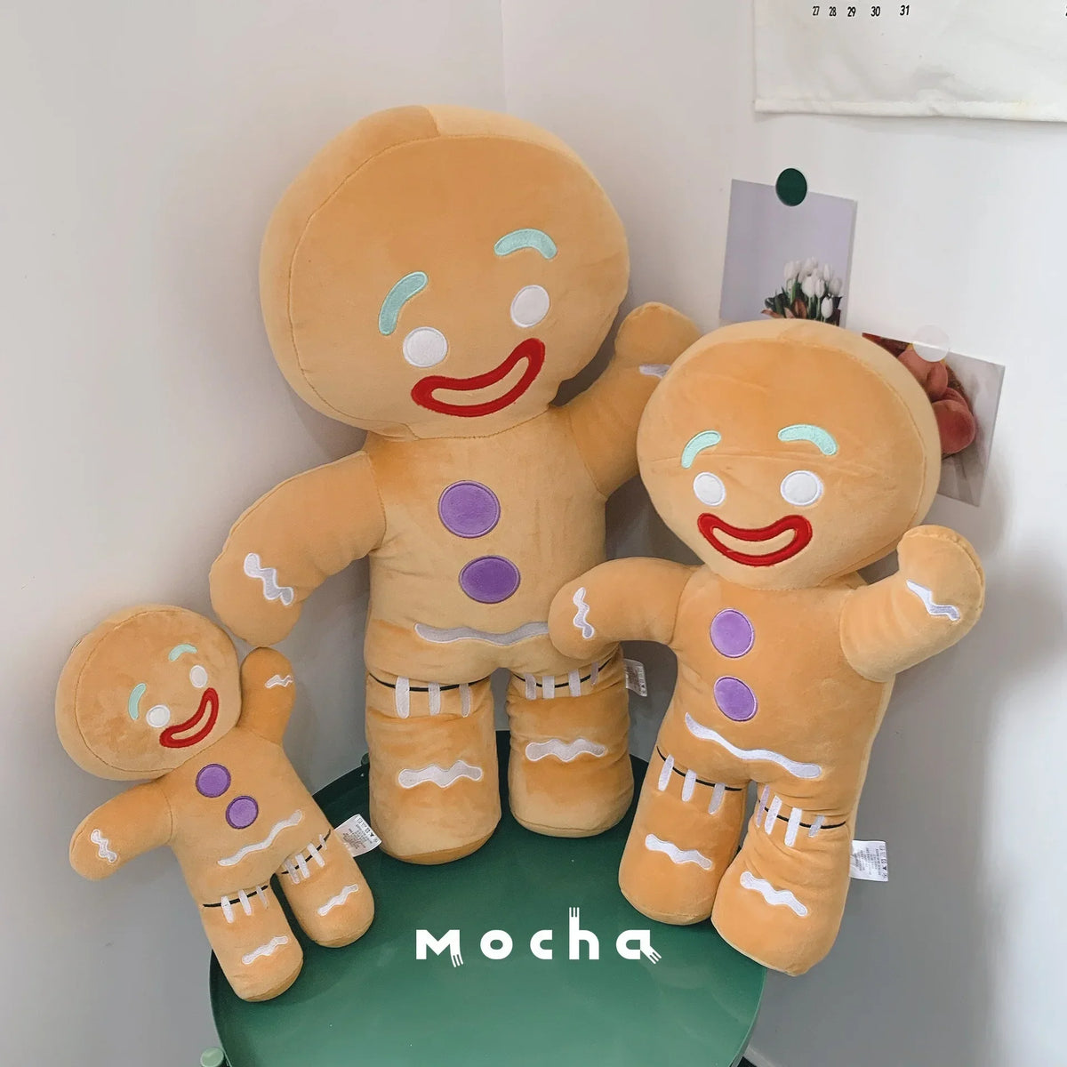 Gingerbread Man Plush Toy For Festive Holiday Cuddles