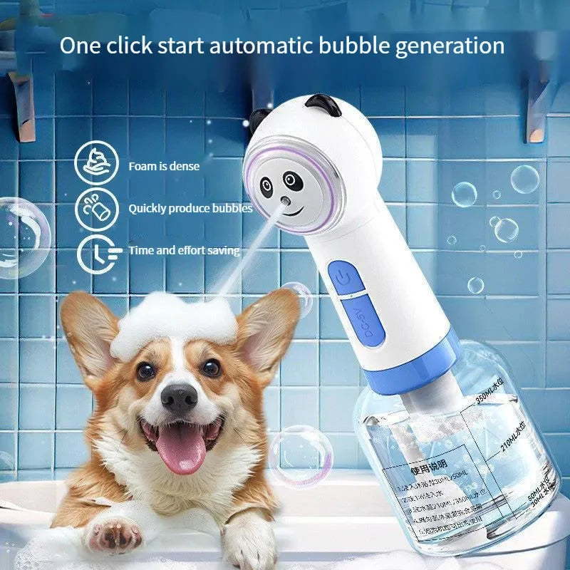 Pet Bubble Bath Maker for Faster, Easier Grooming