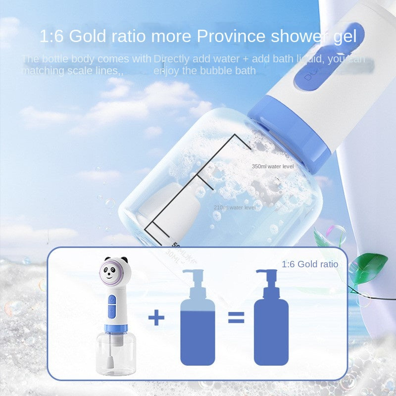 Pet Bubble Bath Maker for Faster, Easier Grooming