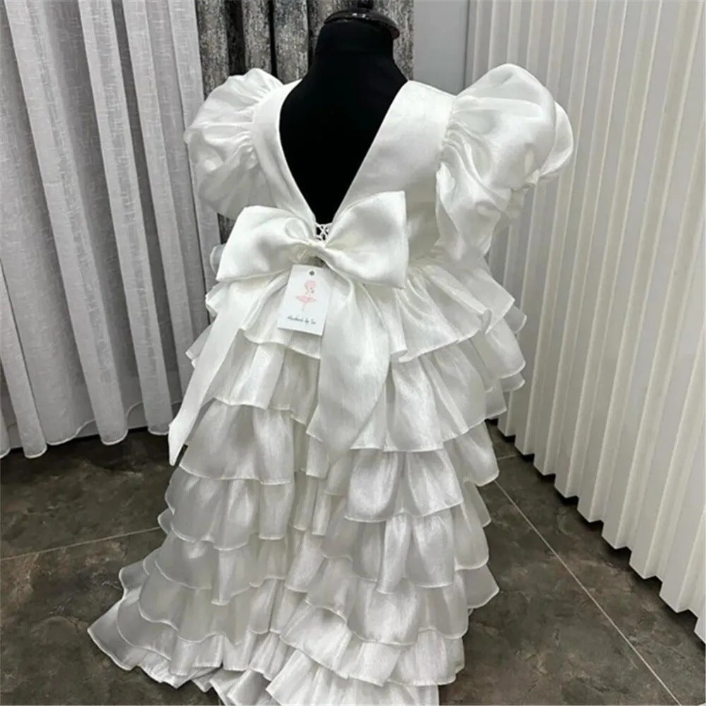 Girls Princess Dress — Princess Diana Bridal Gown Style