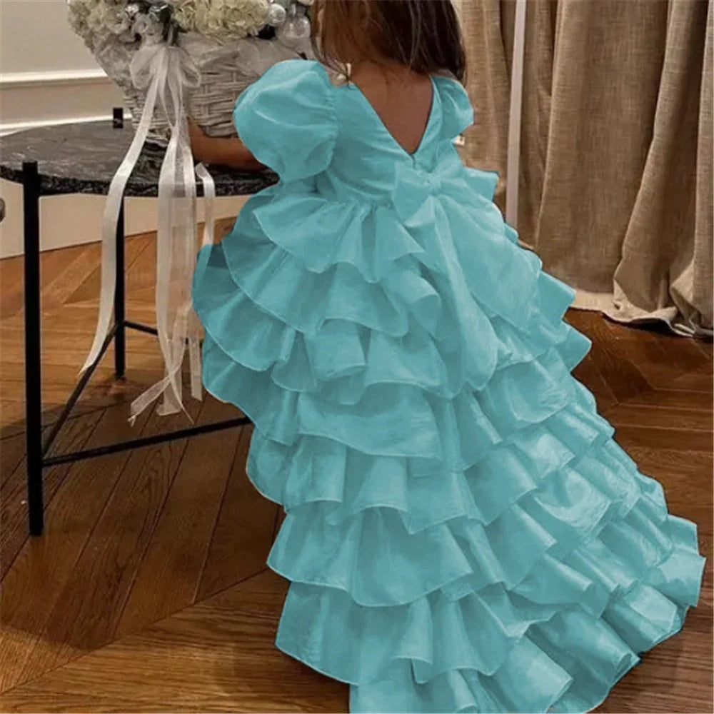Girls Princess Dress — Princess Diana Bridal Gown Style