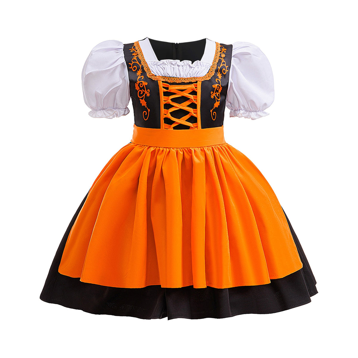 Girls Halloween Costume Dress – Satin Witch Role Play