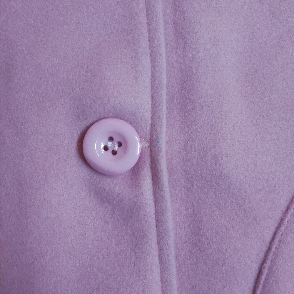 Girls' Long Coat — Belle Winter Outfit For Cold Days