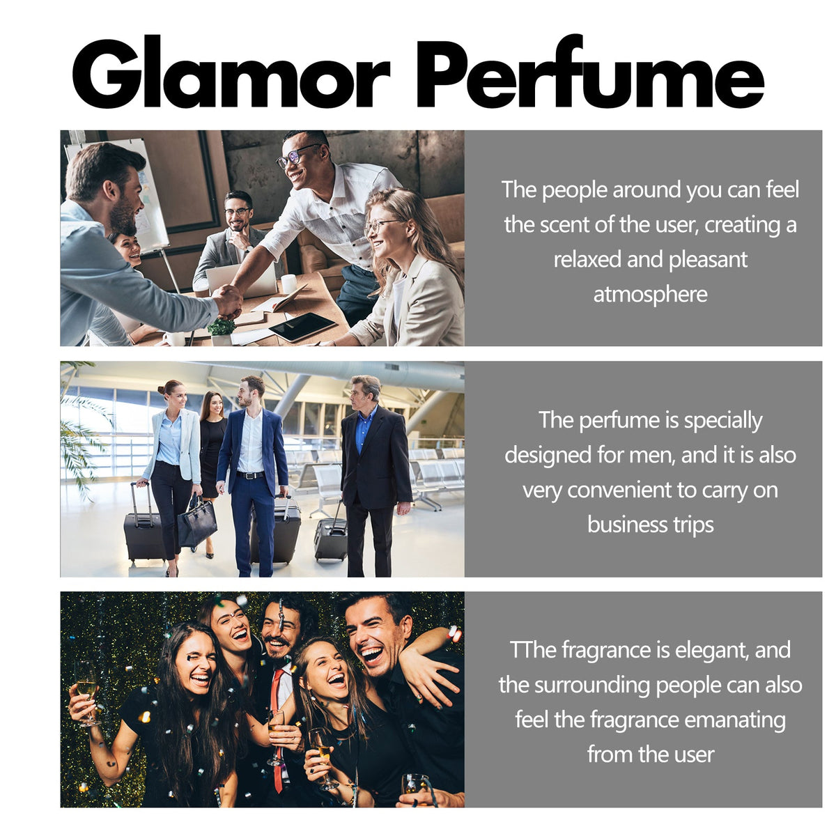 Men's Perfume for Dating, Travel & Everyday Freshness