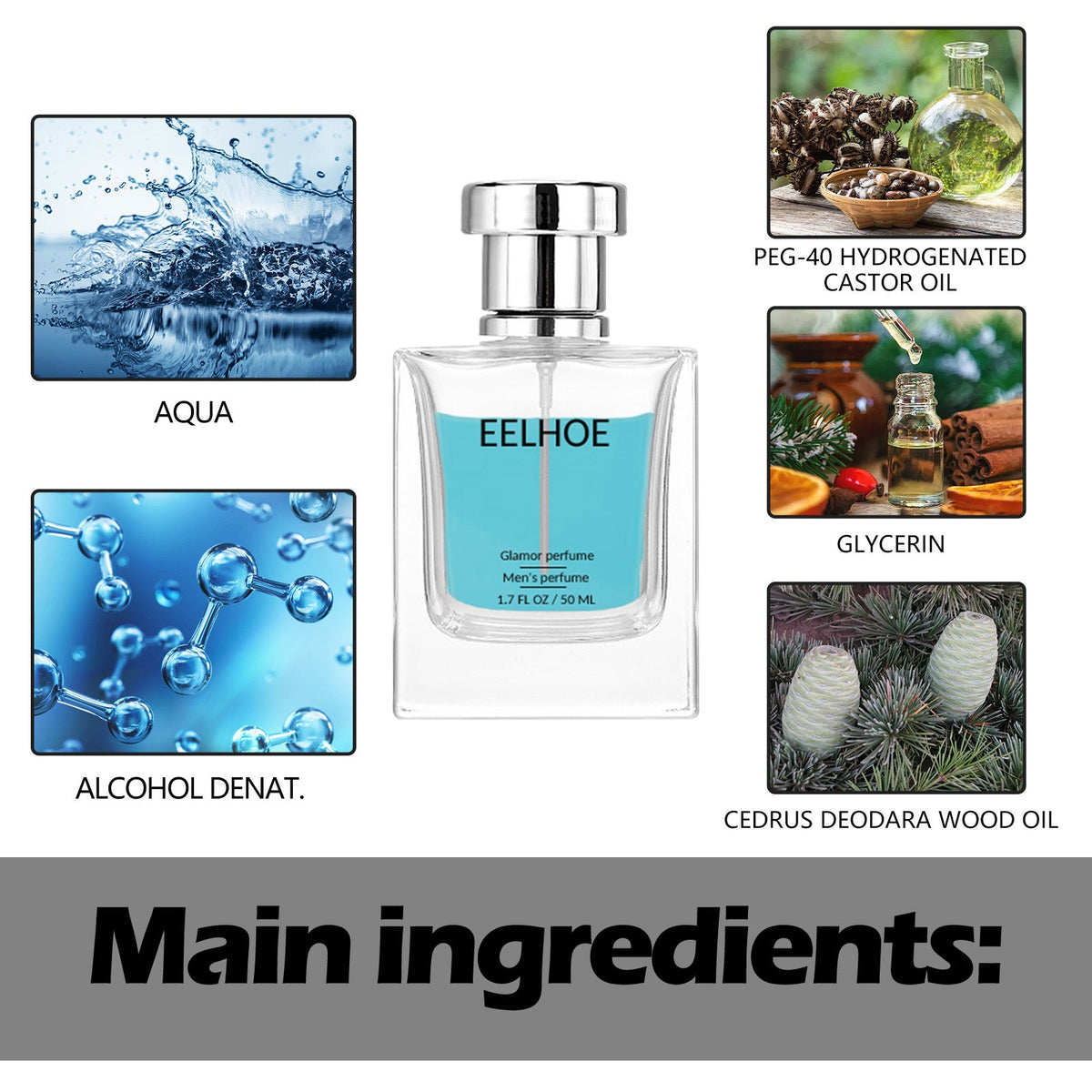 Men's Perfume for Dating, Travel & Everyday Freshness