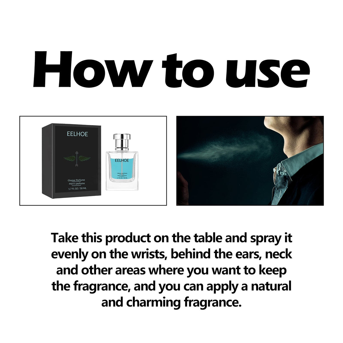 Men's Perfume for Dating, Travel & Everyday Freshness