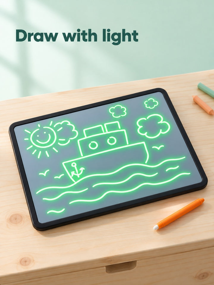Glow Drawing Board for Kids That Draws in the Dark