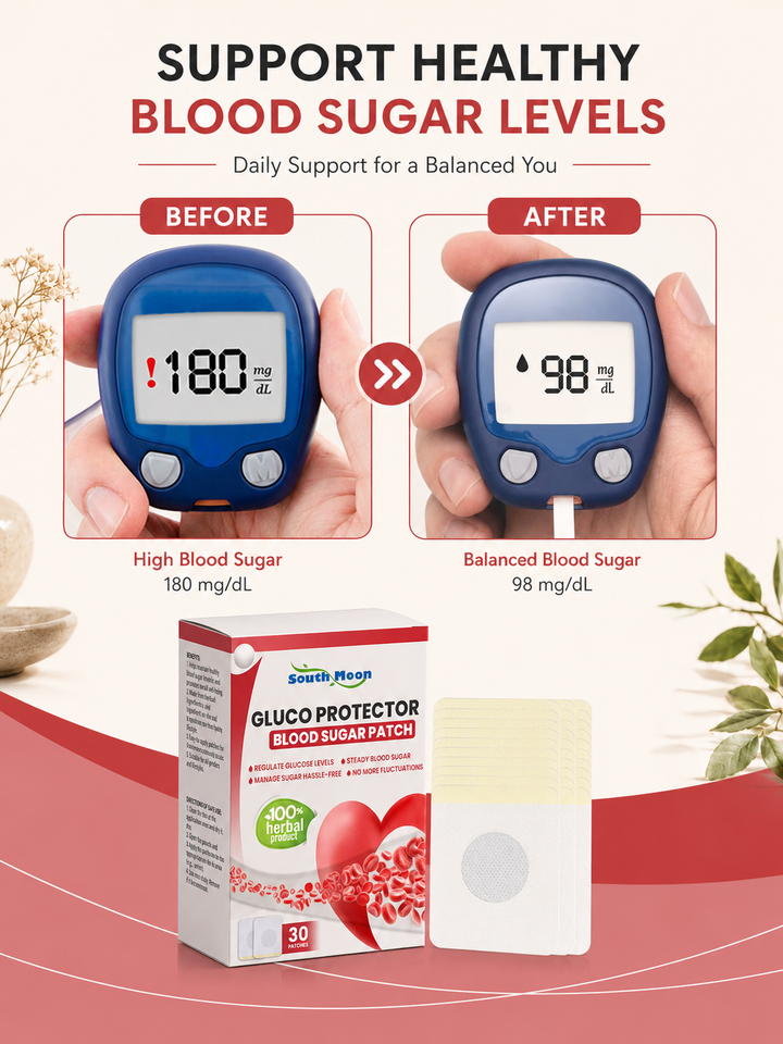 Blood Sugar Patch — Herbal Transdermal Glucose Regulation