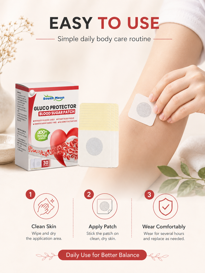 Blood Sugar Patch — Herbal Transdermal Glucose Regulation